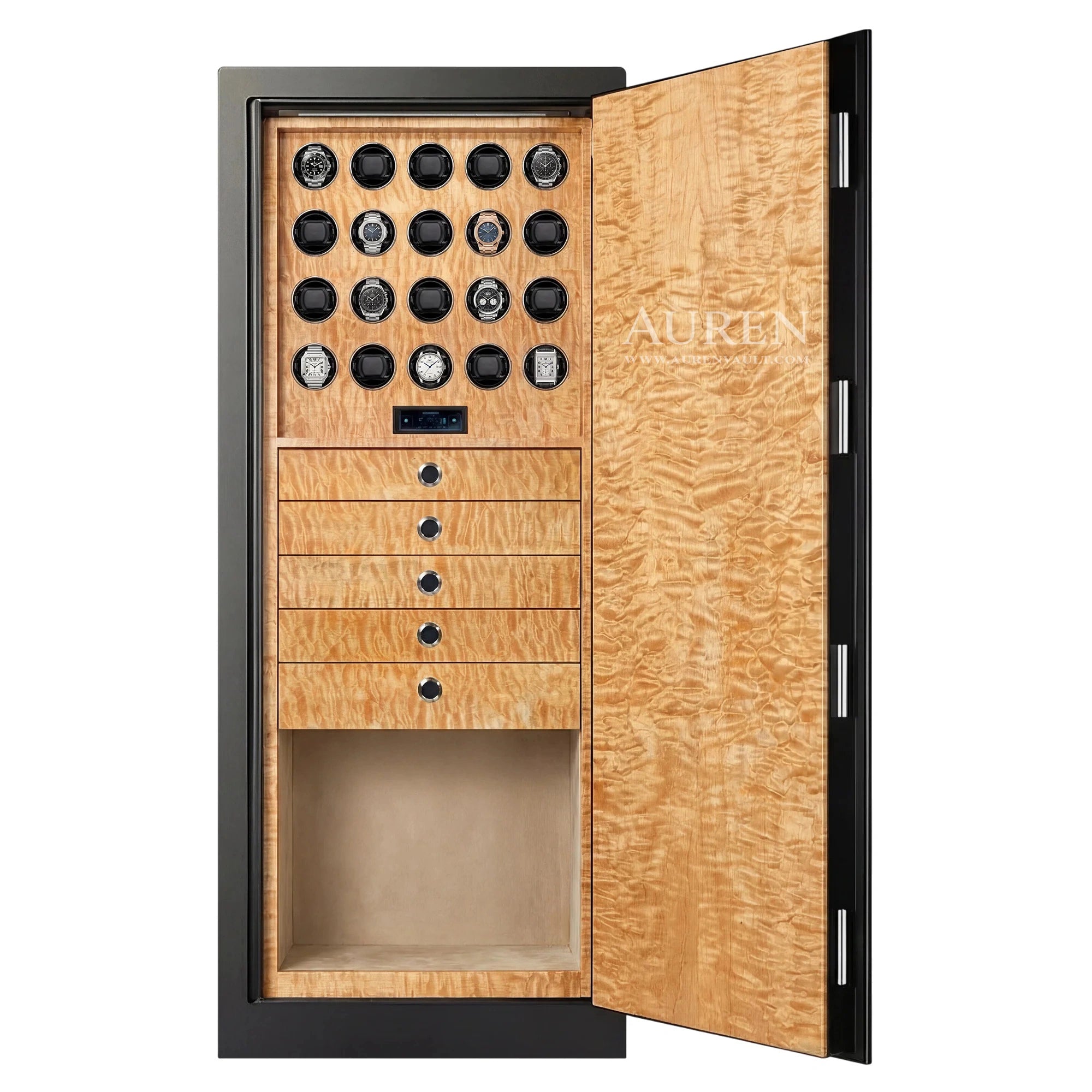 Maison 20 Watch Winder Safe - Champaign Open