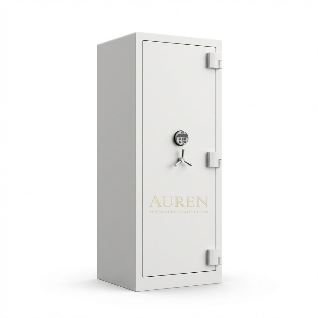 Fortis Vault 40 Watch Winder Safe - White Front Body Side