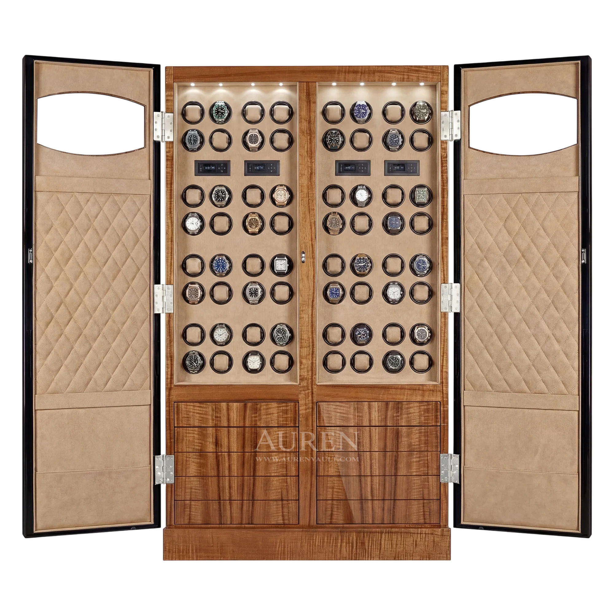 Dominion 64 Watch Winder Cabinet - Open
