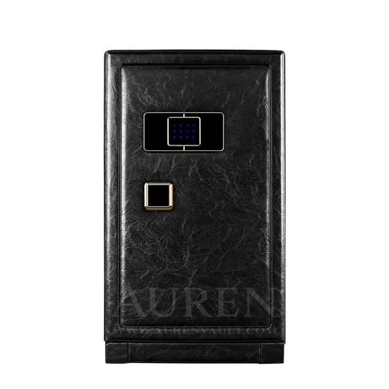 Crown Vault 12 Watch Winder Safe - Black Front Body