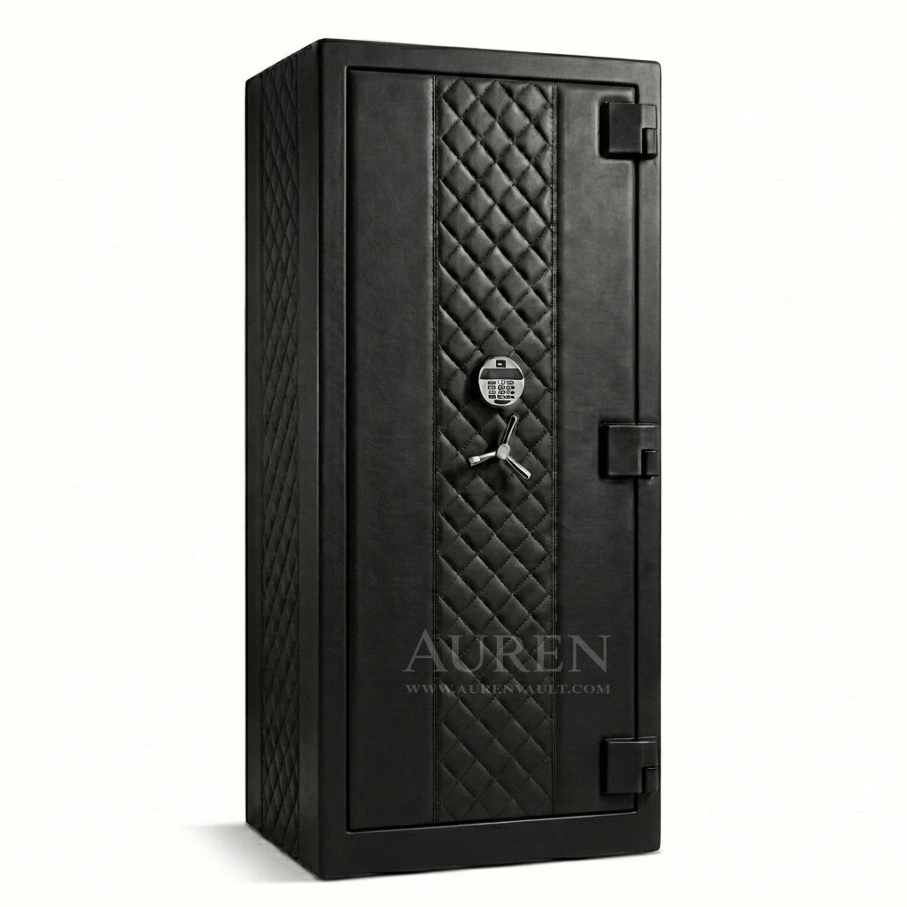 Noble 25 Watch Winder Safe - Black Front Body