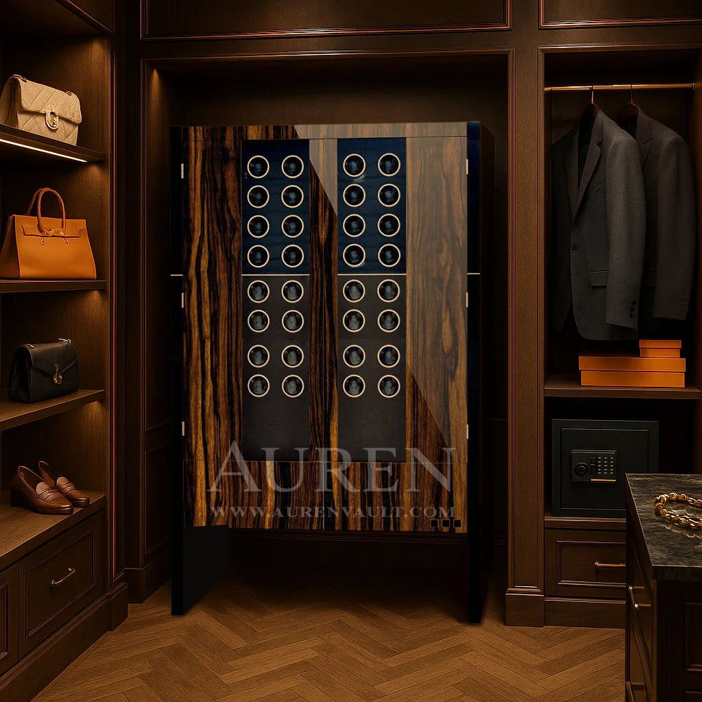Eternis 48 Watch Winder Cabinet - Front Lifestyle