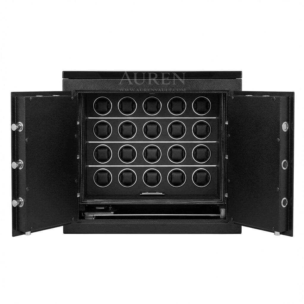 Kingston Vault 20 Watch Winder Safe - Body Open
