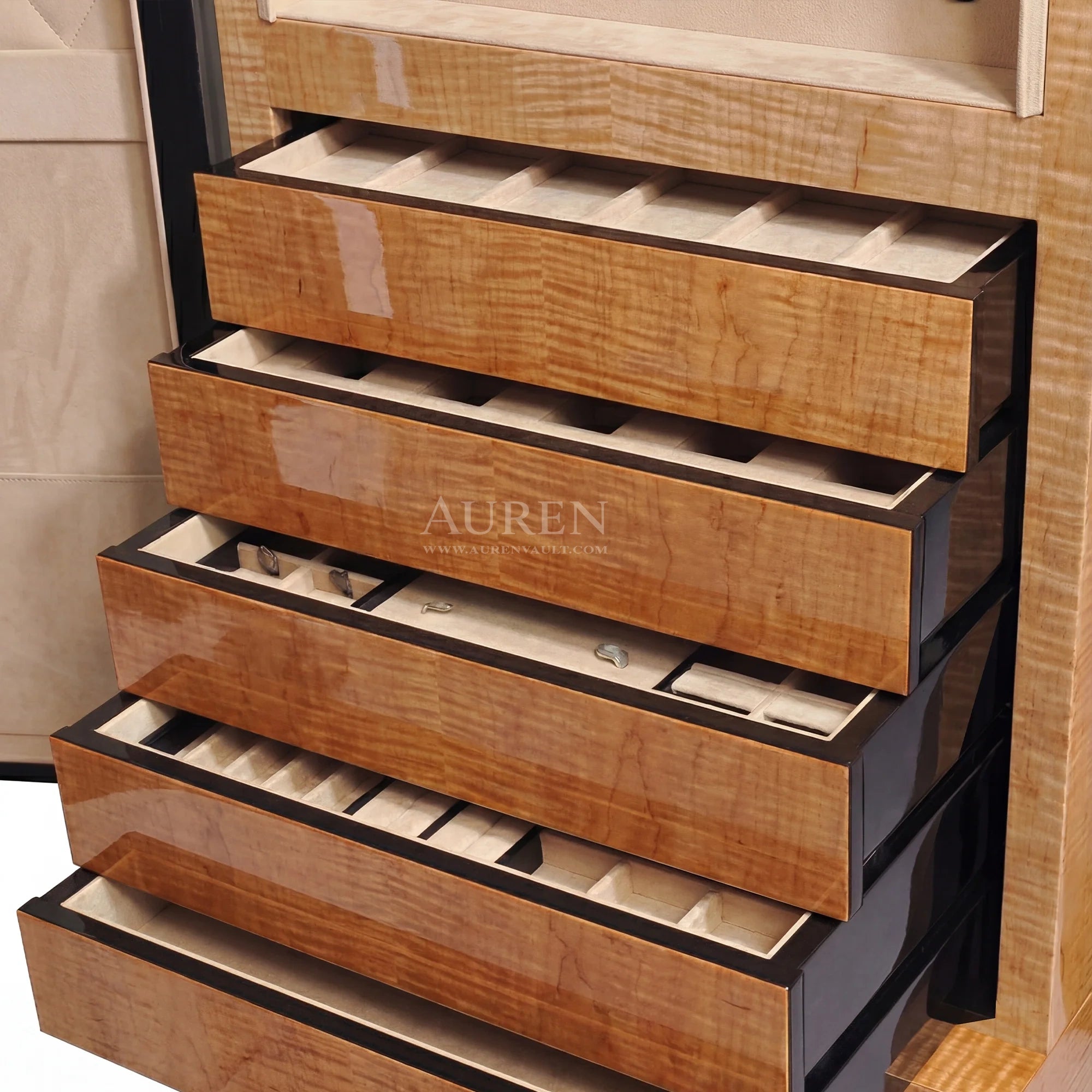 Dominion 64 Watch Winder Cabinet - Drawers