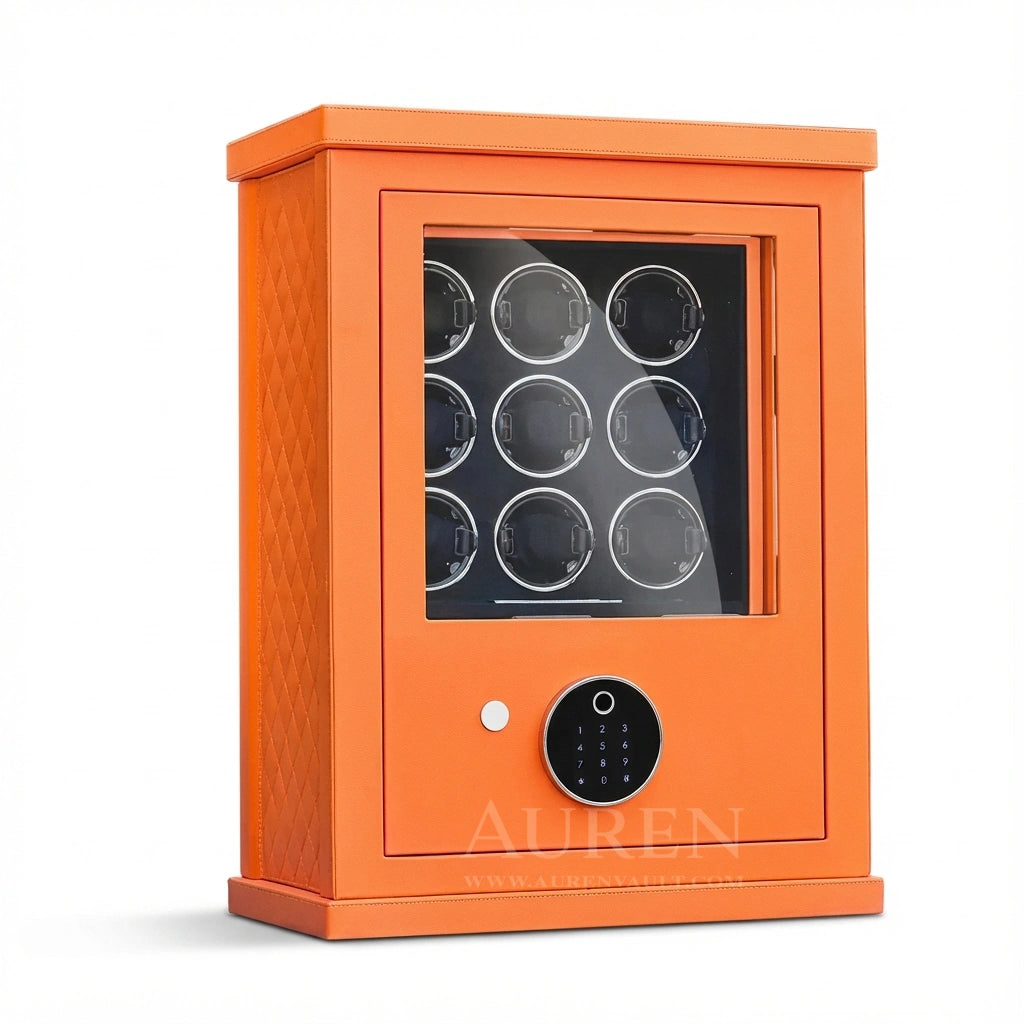Sentry 9 Watch Winder Safe - Front Side